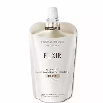 ELIXIR Lift Moist Emulsion SP 2 (Moist Type) 110mL Refill Emulsion Tranexamic Acid Firmness Moisture Aging Care Superiel Shiseido