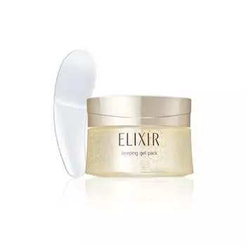 ELIXIR Ночной гель-пакет W 105 г Гелевая маска для лица Упругость Увлажнение Антивозрастной уход Superiel Shiseido