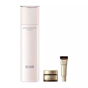 Elixir white whitening & aging care lotion experience set acw aa lotion/lotion main body 170ml+5g+2.5g