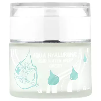 Elizavecca, Aqua Hyaluronic Acid Water Drop Cream, 50 мл (1,69 жидких унций)