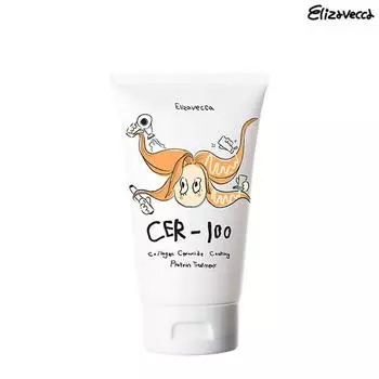 [ELIZAVECCA] Коллагеновая маска для поврежденных волос, 100мл #1PCS