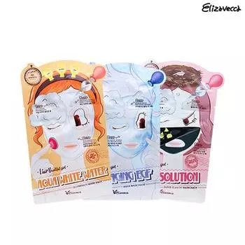 Elizavecca Liar Beautiful Girl 3 Step Mask Pack 1 Box 10 листов (3 разных варианта) 1