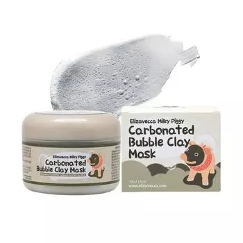 [ELIZAVECCA] Milky Piggy Газированная маска с пузырьковой глиной 100г