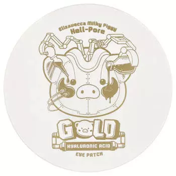 Elizavecca, Milky Piggy, Hell-Pore Hyaluronic Acid Eye Patches, 60 pieces, 90g (3.17oz)