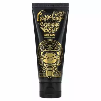 Elizavecca, Milky Piggy, маска для лица Hell-Pore Longorongo Gronic Gold Beauty Mask Pack, 100 мл (3,38 жидких унций)