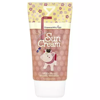 Elizavecca, Milky Piggy, солнцезащитный крем, SPF 50+, PA+++, 50 мл