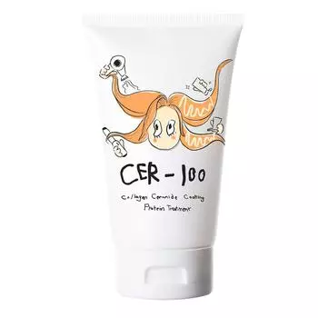 Elizavecca Молочный коллагеновый белок с керамидным покрытием, белый, 3,38 унции