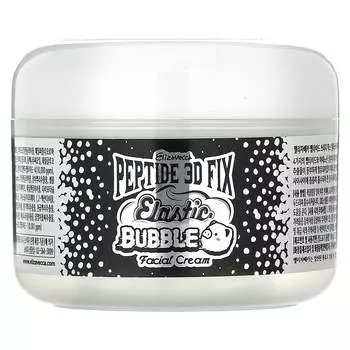 Elizavecca, Peptide 3D Fix Elastic Bubble Facial Cream, 3,53 унции (100 г)