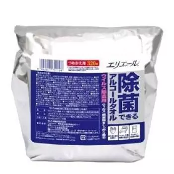 Elleair 320 сменные спиртовые салфетки, которые можно стерилизовать x 2