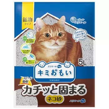 Elleair Pet Elleair Pet Cat Litter 5L that hardens to your content heart s