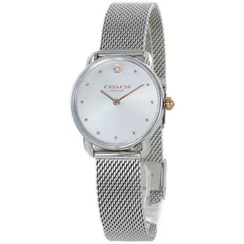 Elliott Silver Bracelet Watch 14504221 [Coach] Women s [Item]