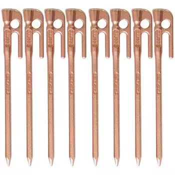 ELLISSE Кованый колышек Elisse 18 см с бронзовым покрытием СДЕЛАНО В ЯПОНИИ из MK-180BR (Набор 8)