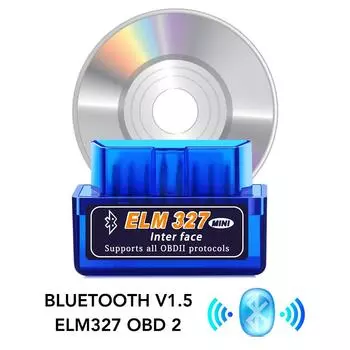 Elm327 V1.5 Bluetooth OBD2 сканер диагностический автомобильный Elm327 OBD 2 Elm 327 автомобильный диагностический инструмент ODB2 адаптер автоматического сканирования