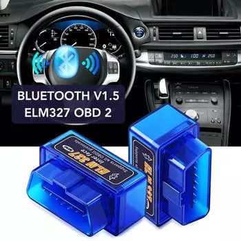 ELM327 V1.5 OBD2 Bluetooth Авто Неисправность Автомобиля OBD2 Сканер Считыватель Кодов Диагностический Инструмент Ремонтный Автомобильный Комплект
