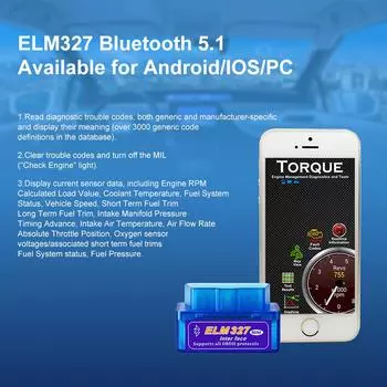 ELM327 V 2.1 OBD2 сканер BT/Wifi ELM 327 OBD автомобильный диагностический инструмент для Android /IOS PK Vgate Icar2 Code Reader