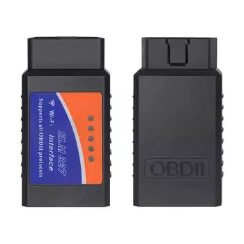 ELM327 WIFI OBD2Протоколы Считыватель кодов Автомобильный диагностический сканер неисправностей чёрный