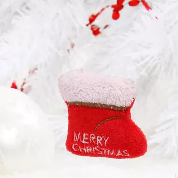 Елочные украшения, аксессуары своими руками, плюш для общежития boots