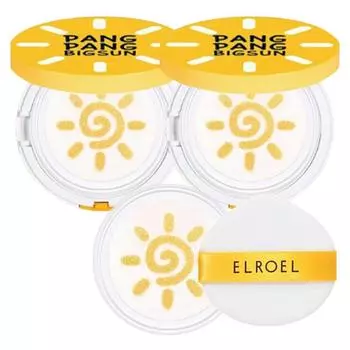 Eloel Eloel Pangpang Big Sun Cushion S7, 25ml, 1 set (main product x 2 + refill)
