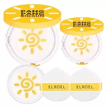 Eloel Pangpang Big Sun Cushion main product 25g x 2 + refill 25g x 2 + mini 8g