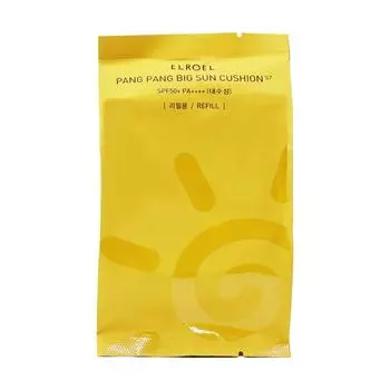 Eloel Pangpang Yellow Big Sun Cushion Plus Refill SPF50+PA++++, 25г, 1 шт.