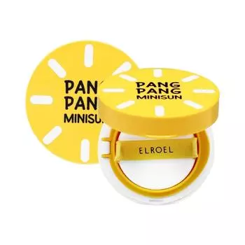 Eloel Sun Cushion Pangpang Big Cushion Season 7 2023 New Product UV Shield SPF50+ Waterproof, Pangpang Big Sun Cushion Mini 8g, 50ml, 1 piece