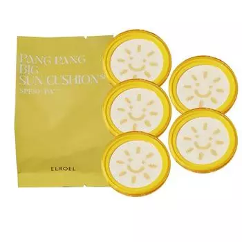 Eloel Sun Cushion Season 8 Pangpang Big Smile Sun Cushion Refill 25gx5/b, 25g, 5 pieces