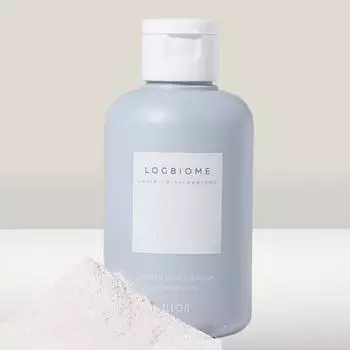 Elon Log Biome Enzyme Powder Wash 90 г, увлажняющее и освежающее очищение, 1 набор
