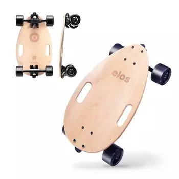 Elos Skateboard Complete Lightweight 18 дюймов Beginner For Perfect Большой хит в Америке Мини Longboard Skateboard Легкий Компактный