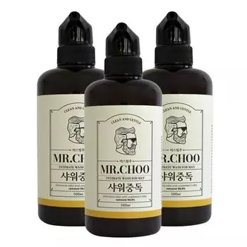 Elovo Men s Cleanser Shower Addiction Mistalchu 500ml Large Capacity, 3 Pieces