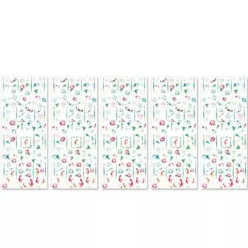 ELP Korea Eco Nail Water Decal, W609 Cherish Love, 5 упаковок