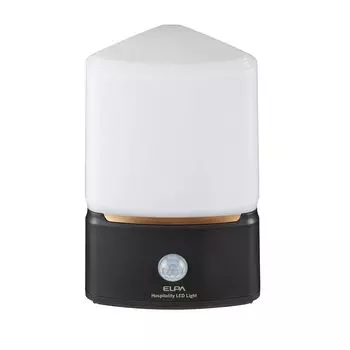 ELPA Hospitality Light Human (Corner Shape/Bulb Color/White/Battery Operated) Sensor/Light/Indoor (HLH-2202)