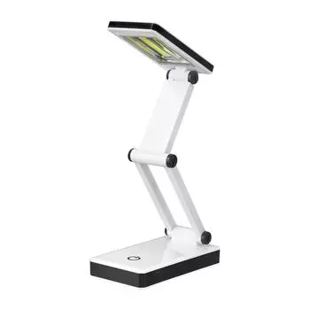 ELPA LED compact desk light study desk LED light approximately 170g (excluding batteries) AS-LC01(W)