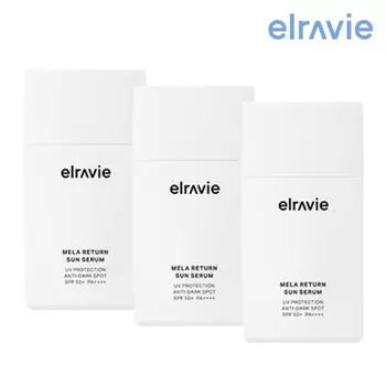 [Elravie] [Single] Mela Return Sun Serum Single Состав (Солнцезащитная сыворотка 50 мл * 3)