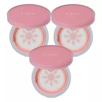 ELROEL Pink Tone-Up Sun Cushion 15g x 3 (SPF50+ PA++++)_ELROEL, free