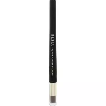 ELSIA ELSIA Platinum Liquid Powder Eyebrow Gray GY02 & 0.8g
