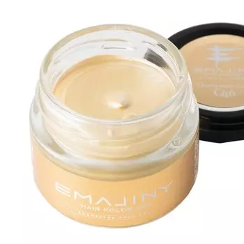 EMAJINY Champagne Gold Hair Color Wax Blonde 36g in blonde that can be easily washed off with EMAJINY Champagne Gold C46 [Made Japan] [Unscented]