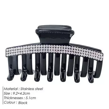 eManco New Women Extra Large Hair Claw Clip Crab Barrette Girls Ponytail Hair Claws Bath Clip Fashion Hair Accessories Gift Size fits all