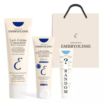 Embryolisse Amazon Exclusive HAPPY BAG 2025 Lucky Bag Солнцезащитный увлажняющий крем для макияжа Предотвращение сухости кожи Уход за кожей с блеском [Оригинальный продукт]