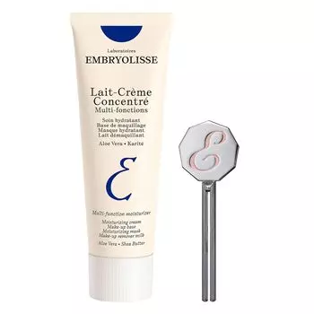 Embryolisse Moisture Cream Set with Tube Squeezer 75ml Увлажняющая основа под макияж Предотвращение сухости [Оригинальный продукт] белый