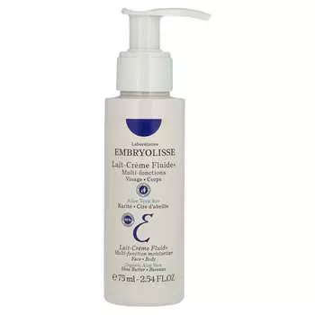 Embryolisse, молочно-кремовый флюид + многофункциональный увлажняющий крем, 2,54 жидких унций (75 мл)