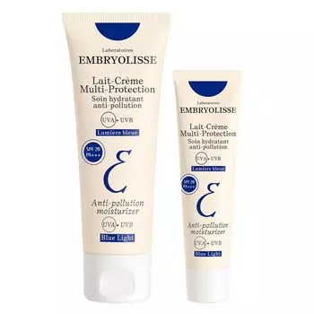 Embryolisse Защитный крем с повышенной фиксацией Увлажняющая солнцезащитная основа под макияж SPF20 [Оригинальный продукт] 40 мл+15 мл PA+++ синий