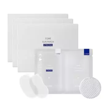 Emcurie Core Sun Patch Strong (прозрачный тип) 4 порции x 3 продукта, 3 штуки