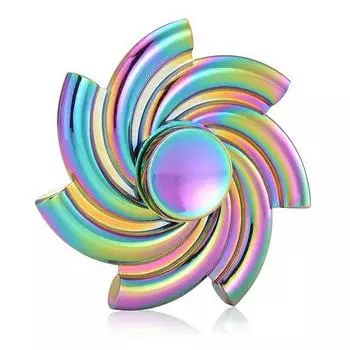 Emergency Metal Fidget Spinner Pipe Wing, популярные корейские головоломки