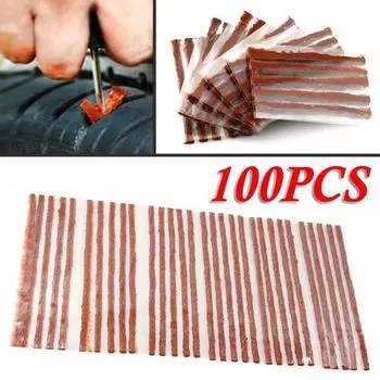 Emergency Plug Tyre Puncture Car Rubber strip Tire Repair Strip Tire Repair Tools Auto Accessories 25pcs-5 blocks