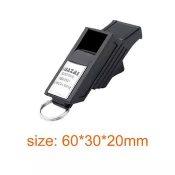 Emergency Whistle Professional Survival Whistle Lifesaving Coaching Plastic for Outdoor Running Sports Training Gear Supplies