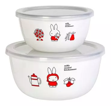 Emile Miffy Эмаль из 2 шариков для смешивания Устойчива к кислотам и щелочам и не передает запахи Dick Bruna Поставляется с герметичной крышкой для удобства