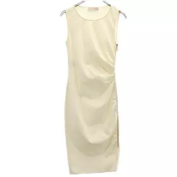 Emilio Pucci made in Italy No sleeve one piece I38 White system Side zip Women Used