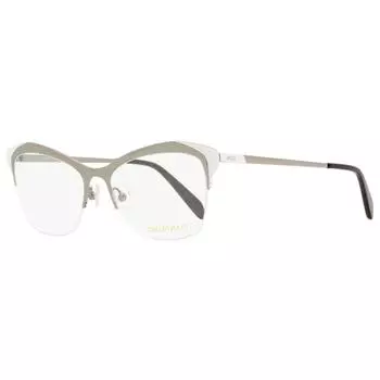 Emilio Pucci Женские геометрические очки Ep5074 008 Рутений Белый Черный 53 мм 008