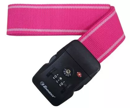 EMINENT TSA Lock Suitcase Belt Pink 75-81096
