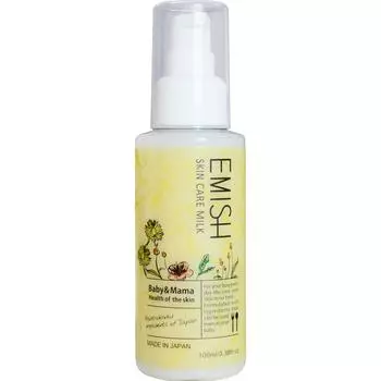 EMISH skin care milk 100ml Молочный лосьон Указания по уходу за лицом)Нанесите необходимое количество средства на руки и аккуратно нанесите на кожу.. Молочный лосьон